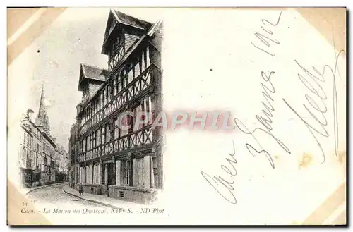 Cartes postales Caen La Maison des Quatrans