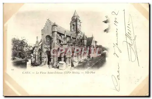 Cartes postales Caen Le Vieux Saimt Etienne