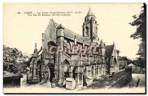 Cartes postales Caen Le Vieux Saint Etienne