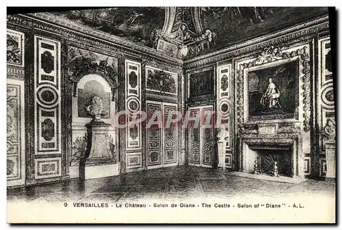 Cartes postales Verasailles Le Chateau Salon de Diane