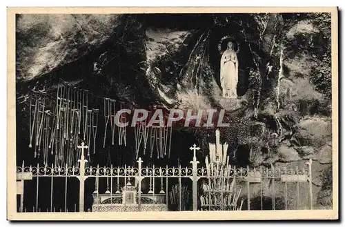 Ansichtskarte AK Lourdes La Grotte Miraculeuse