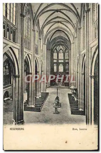 Cartes postales Regensburg Dom Inneres