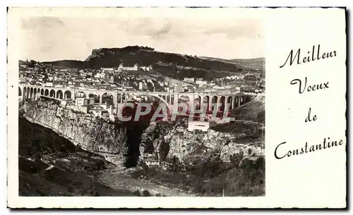 Cartes postales moderne Constantine Vue Generale et le Pont Sidi Rached