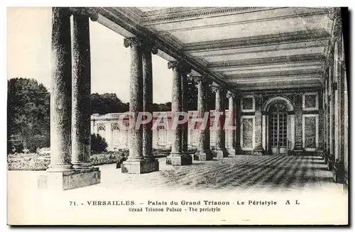 Ansichtskarte AK Versailles Palais du Grand Trianon Le peristyle