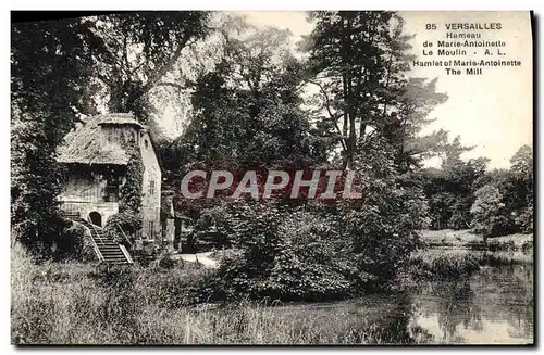 Cartes postales Versailles Hameau de Marie Antoinette Le moulin