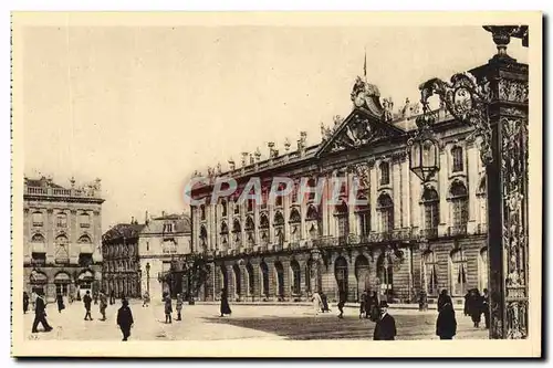 Cartes postales Nancy Place Stanislas Hotel de Ville et Prefecture