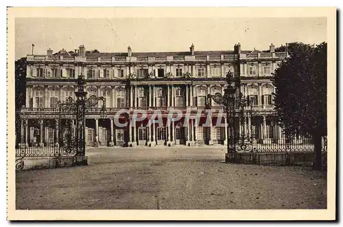 Cartes postales Nancy Le Palais du Gouvernement Vu de La Place Carriere