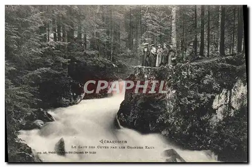 Cartes postales Gerardmer Le saut des cuves par les les grandes eaux