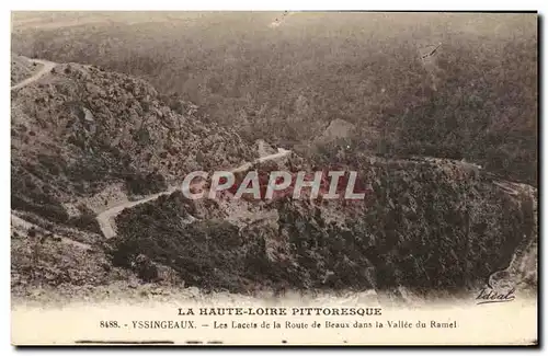 Ansichtskarte AK Yssingeaux Les alcets de la route de Beaux dans la vallee du Ramel