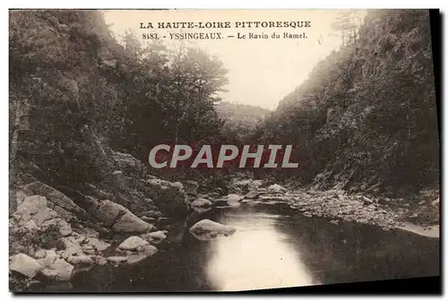 Cartes postales Yssingeaux Le ravin du Ramel