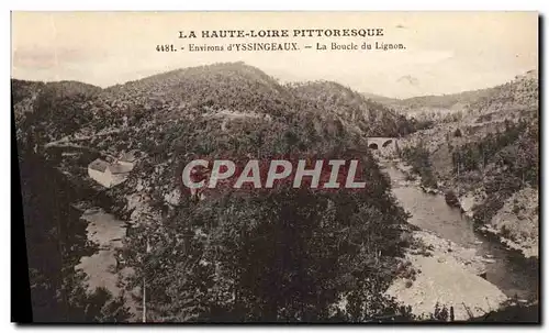 Cartes postales Environs d'Yssingeaux La Boucle du Lignon