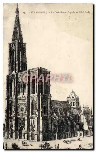 Cartes postales Strasbourg La Cathedrale