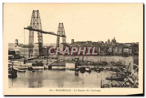 Cartes postales Marseille Le Bassin du Carenage