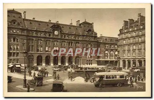 Ansichtskarte AK Paris Les Petits Tableaux De La Gare Saint Lazare Cour de Rome