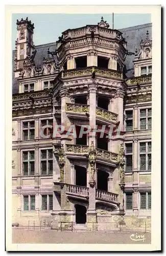 Cartes postales Chateau De Blois Escalier Francois 1er