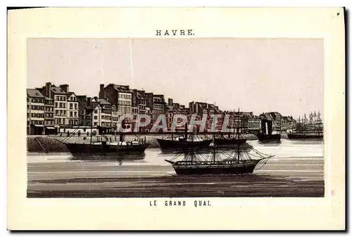 Cartes postales Havre Le Grand Quai Bateaux