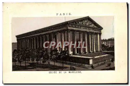 Cartes postales Paris Eglise De La Madeleine