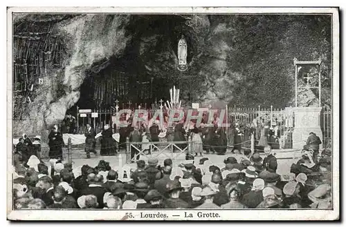 Cartes postales Lourdes La Grotte