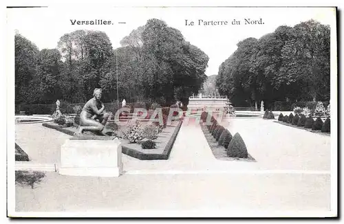 Cartes postales Versailles Le Parterre Du Nord