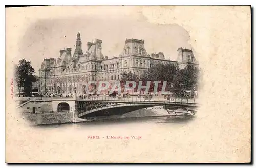 Cartes postales Paris L&#39Hotel De Ville