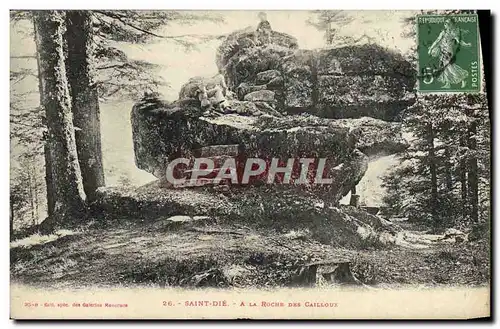 Cartes postales Saint Die A La Roche Des Cailloux