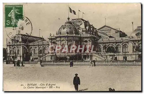 Cartes postales Royan Cote d&#39Argent Le Casino Municipal