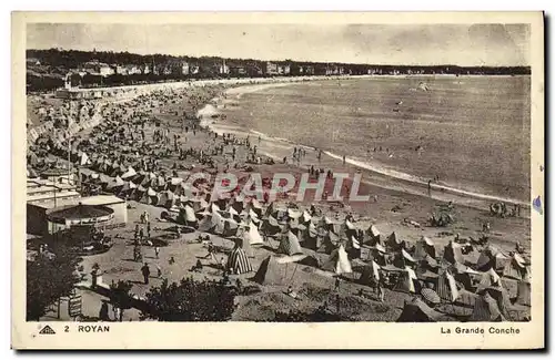 Cartes postales Royan La Grande Conche