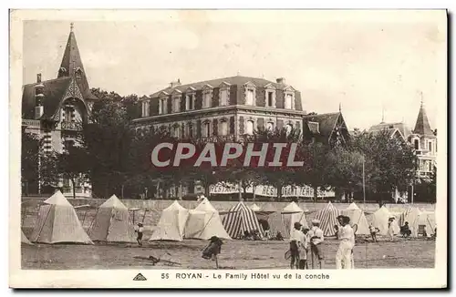 Cartes postales Royan Le Family Hotel Du Vu De La Conche Tennis