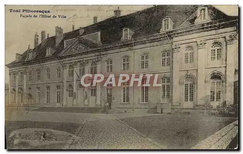 Ansichtskarte AK Toul Pittoresque Facade De l&#39Hotel De Ville