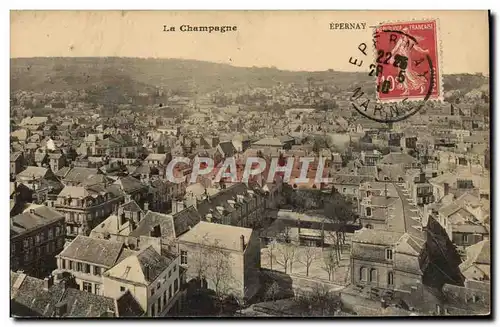 Cartes postales La Champagne Epermay