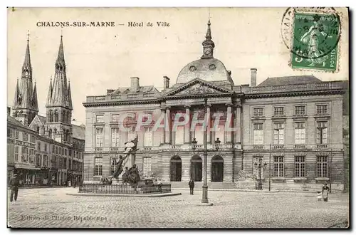 Cartes postales Chalons Sur Marne Hotel De Ville