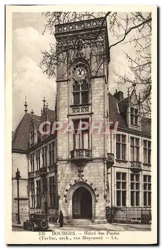 Cartes postales Bourges Hotel Des Postes