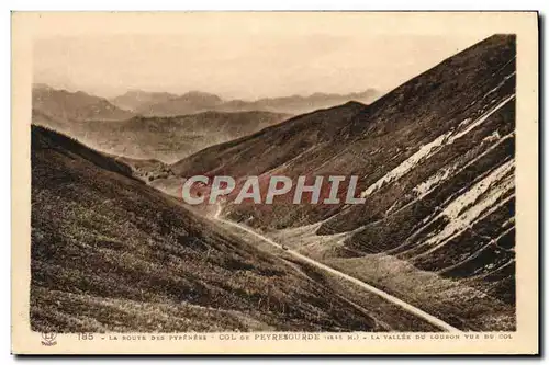 Ansichtskarte AK La Route Des Col De Peyresourde La Vallee Du Louron vue du col