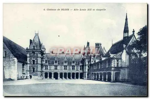 Cartes postales Chateau De Blois Alle Louis XII Et Chapelle