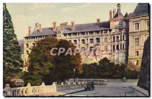 Ansichtskarte AK La Douce France Chateaux De La Loire Chateau De Blois Facade Francois 1er