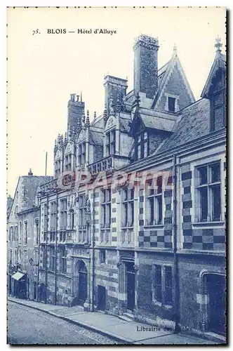 Cartes postales Blois Hotel d&#39Alluye