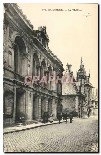 Cartes postales Bourges Le Theatre