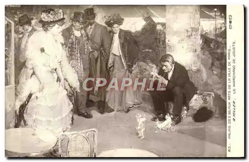 Cartes postales Palais Des Beaux Arts De Laville De Paris Miller Le marchand de jouets