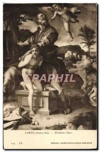 Cartes postales Sarto Abrabams Opfer Dresden