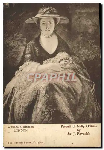 Cartes postales Wallace Collection London Portrait of Nelly O Brien Sir J Reynolds