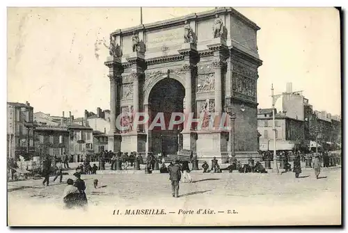 Cartes postales Marseille Porte D&#39Aix