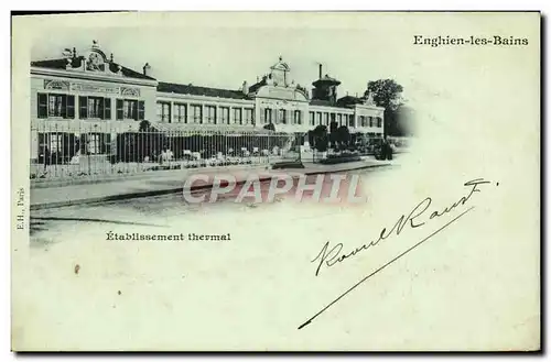 Cartes postales Enghien Les Bains Etablissement Thermal