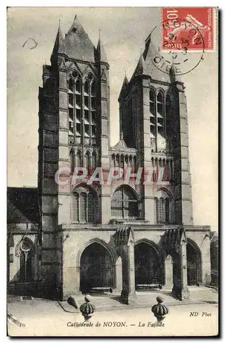 Cartes postales Cathedrale De Noyon La Facde