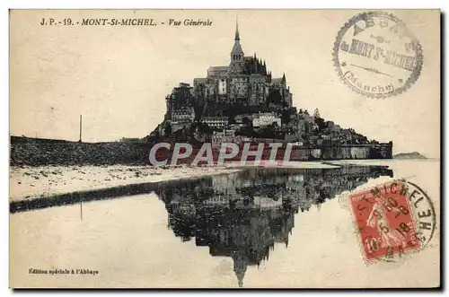 Cartes postales Mont St Michel Vue Generale