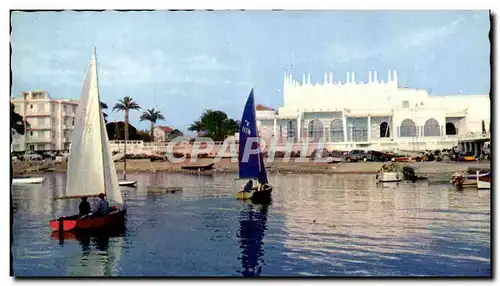 Cartes postales moderne Reflets De La Cote d&#39Azur Cannes Le Palm Beach Et Le Port Du Mycca