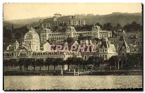 Cartes postales Evian Les Bains Etablissement Thermal Et Les Hotels