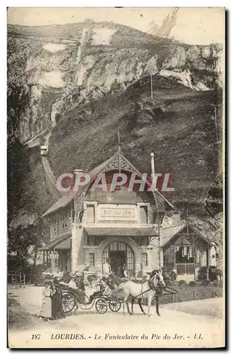 Cartes postales Lourdes Le Funiculaire Du Pic Du Jer