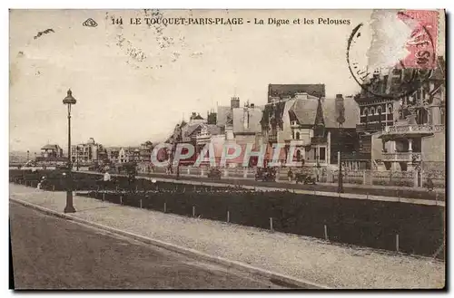 Cartes postales Le Tououet Paris Plage La Digue Et Les Pelouses