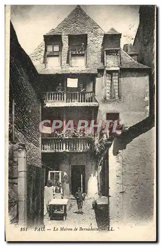 Cartes postales Pau La Maison de Bernadotte