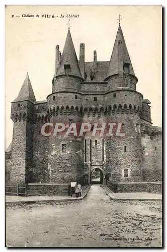 Cartes postales Chateau de Vitre